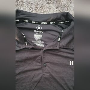 Hurley Men's Charcoal Shirt Jacket